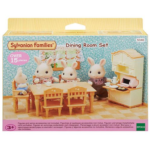 Sylvanian Families - Esszimmerset - 5340 - One Size - Sylvanian Families Puppenzubehör