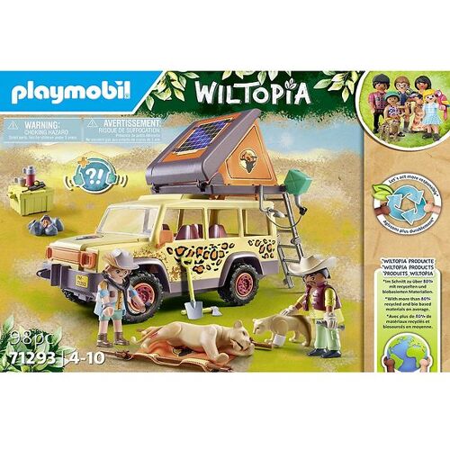 Wiltopia - Mit ATW Inside the Lions - 71293 - 98 Teile - Playmobil - One Size - Klötze