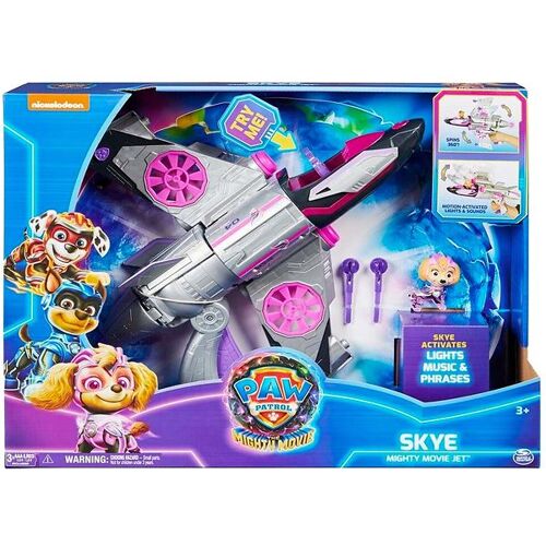 Paw Patrol Spielzeugflugzeug m. Ton/Licht - 40 cm - Film 2 - Sky - One Size - Paw Patrol Spielzeug