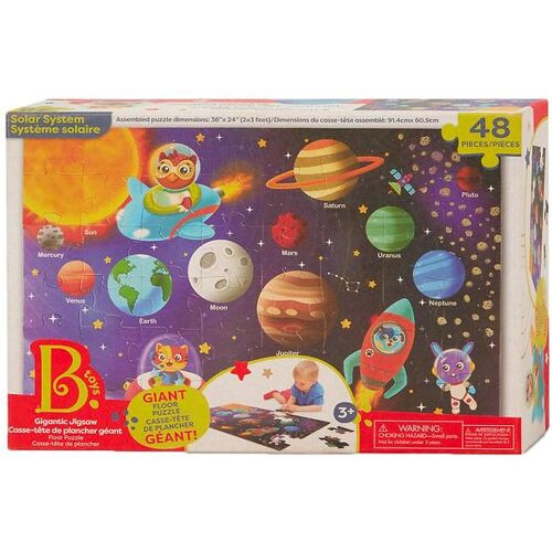 B. toys Bodenpuzzle - 48 Teile - Das Sonnensystem - B. toys - One Size - Puzzlespiele