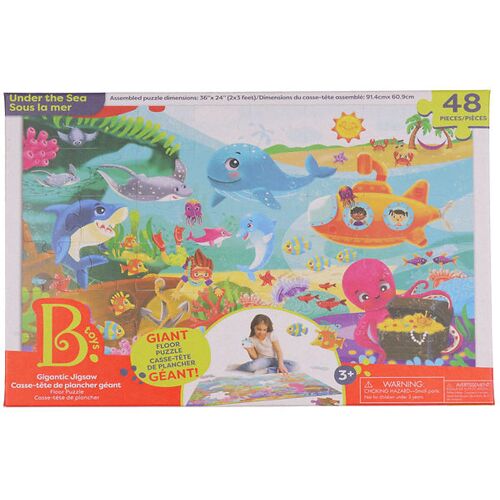 B. toys Bodenpuzzle - 48 Teile - Unter dem Meer - B. toys - One Size - Puzzlespiele