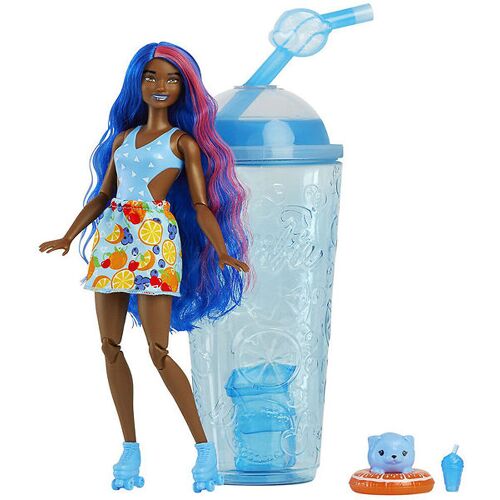 Barbie Puppe - Pop Reveal Juicy Fruits Fruchtpunsch - Blau - One Size - Barbie Puppen