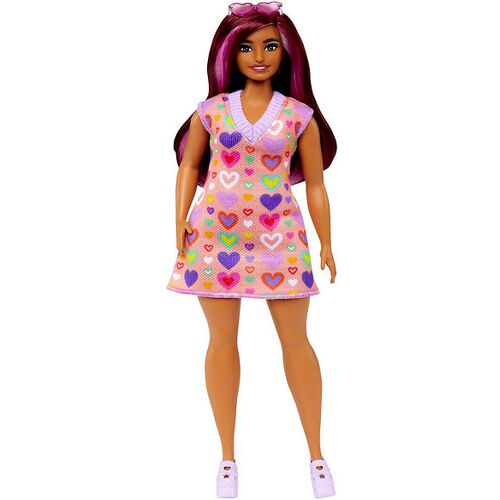 Barbie Puppe - 30 cm - Fashionista - Candy Hearts - Barbie - One Size - Puppen