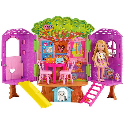 Barbie Puppenhaus - Chelsea Baumhaus - Barbie - One Size - Puppenhauser