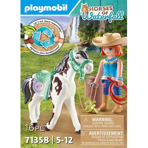 Pferde des Wasserfalls - Ellie und Sägemehl - 71358 - - Playmobil - One Size - Spielzeug