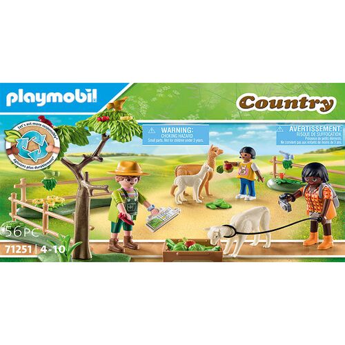 Country - Alpakawanderung - 71251 - 56 Teile - One Size - Playmobil Spielzeug