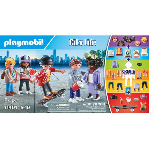 City Life - My Figuren: Mode - 71401 - 54 Teile - Playmobil - One Size - Spielzeugfiguren