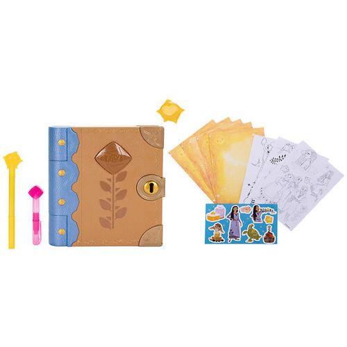 Wish Spielset - Asha's Wish Diary m. Licht/Sound & Zubehö - Disney Wish - One Size - Spielzeug