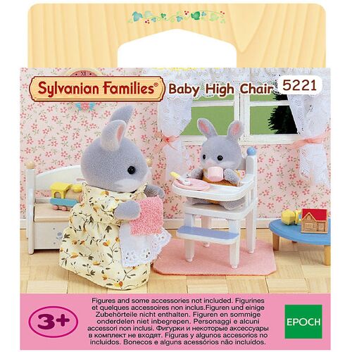 Sylvanian Families - Babyhochstuhl - 5221 - One Size - Sylvanian Families Puppenzubehör