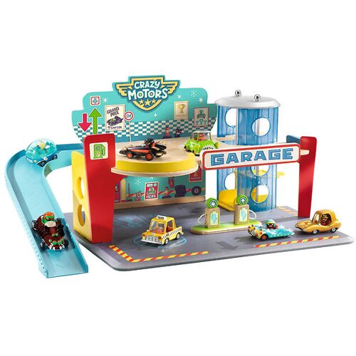 Djeco Spielzeug - Crazy Motors - Garage - One Size - Djeco Spielzeug