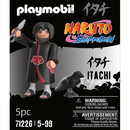 Naruto - Itachi Akatsuki - 71226 - 5 Teile - Playmobil - One Size - Spielzeugfiguren