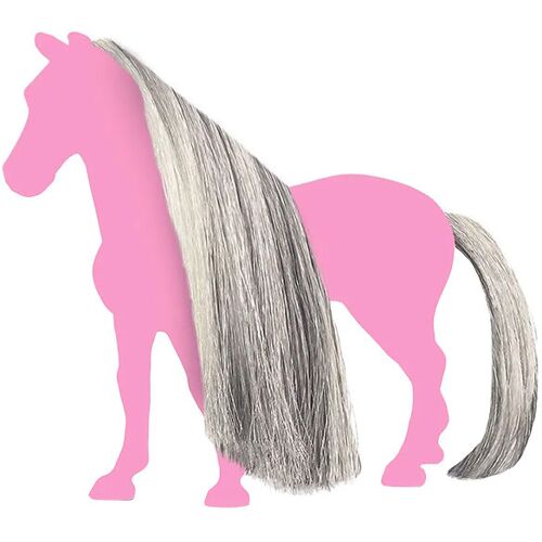 Schleich Horse Club - Haare Beauty Pferdegrau - 42652 - One Size - Schleich Spielzeug