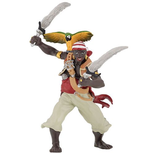 Papo Pirat m. Säbel - H: 13 cm - One Size - Papo Spielzeugfiguren