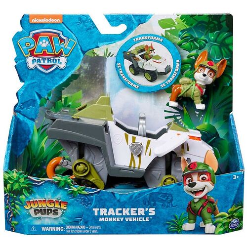 Paw Patrol Spielzeugauto - 16 cm - Fahrzeug des Fährtenlesers Mo - Paw Patrol - One Size - Spielzeug