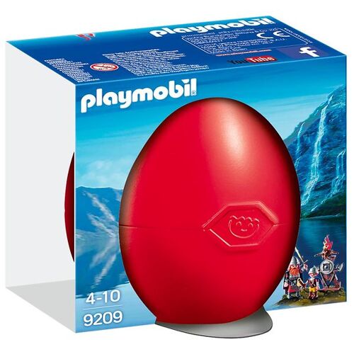 History Easter Egg - Wikinger mit Schild - 20 Teile - - One Size - Playmobil Spielzeugfiguren