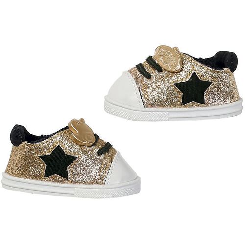 Baby Born Sneakers - 43 cm - Gold - One Size - BABY born Puppenzubehör