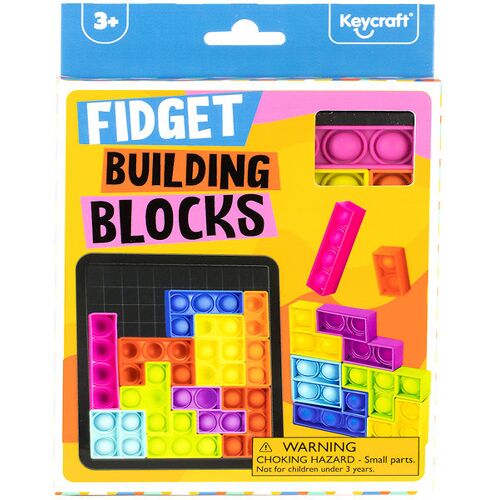 Keycraft Spielzeug - Pop-it - Fidget Building Blocks - Keycraft - One Size - Spielzeug