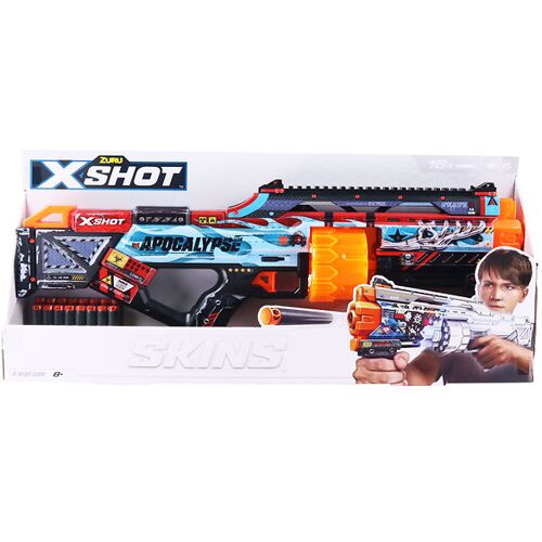 X-Shot Schaumstoffpistole - Skins: Last Stand - Apokalypse - X-SHOT - One Size - Spielzeug