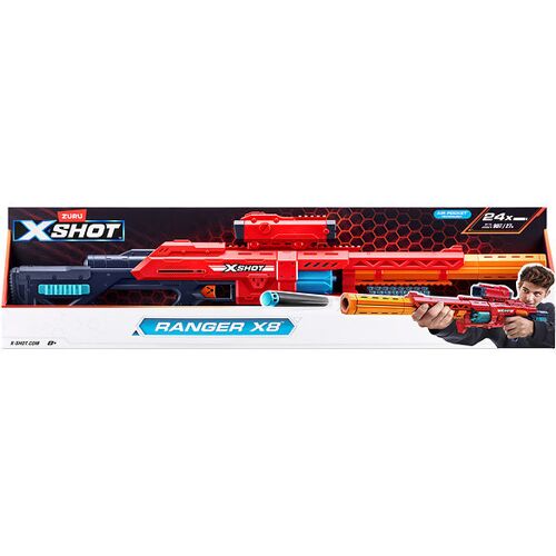 X-Shot Schaumpistole - Excel - Ranger X8 - X-SHOT - One Size - Spielzeug