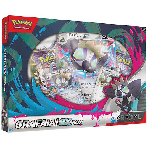 Pokémon Sammelkarte - Grafaiai ex Box - Pokémon - One Size - Spielzeug