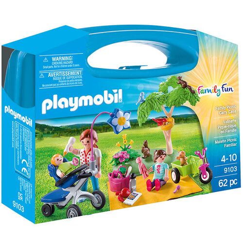 Family Fun - Familienpicknick - 9103 - 62 Teile - Playmobil - One Size - Spielzeug