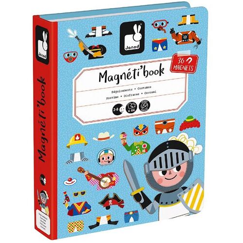 Janod Magnetbuch - Costumes - Janod - One Size - Magnetspielzeug