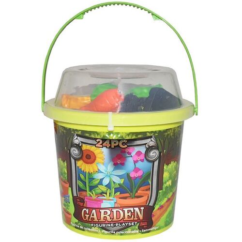 Wild Republic Spand m. Spielzeug - 24 st. - Gartenset - One Size - Wild Republic Spielzeugfiguren