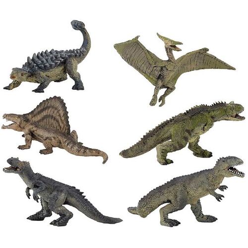 Papo Mini -Dinosaurier-Set 1 - 3-5 cm - 6- Teile - Papo - One Size - Dinosaurier