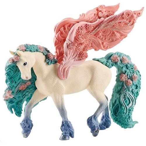 Schleich Bayala - H: 14 cm - Blütenpegasus 70590 - Schleich - One Size - Spielzeugfiguren