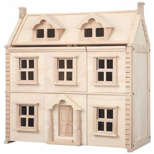 PlanToys Puppenhaus - Viktorianisch - Natur - PlanToys - One Size - Puppenhauser