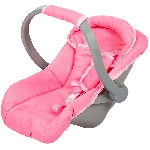 MaMaMeMo Autositz für Puppe - Pink - One Size - MaMaMeMo Puppenzubehör