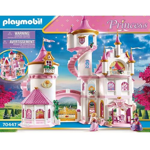 Princess - Groß Prinzessinnen-Schloss - 70447 - 644 Te - One Size - Playmobil Spielzeug