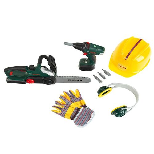Mini Arbeitsset - Spielzeug - Grün/Gelb - Bosch Mini - One Size - Werkzeug