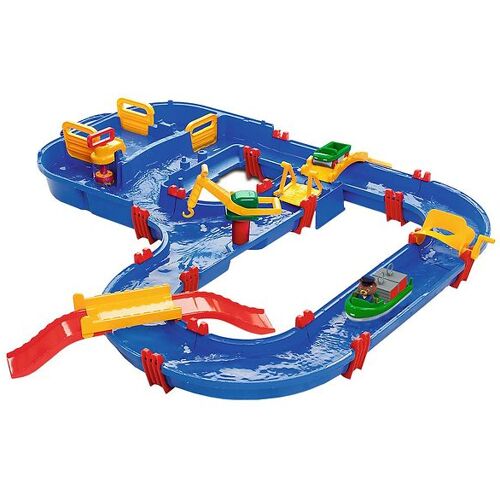 AquaPlay Wasserbahn - 105x120x22 cm - 49 Teile - Mega Spielset - One Size - AquaPlay Spielzeug