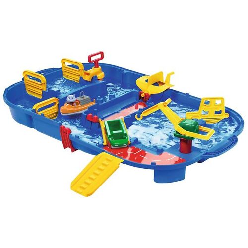 AquaPlay Wasserbahn - 85x65x22 cm - 27 Teile - Lockbox - AquaPlay - One Size - Spielzeug