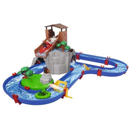 AquaPlay Wasserbahn - 138x88x47 cm - 57 Teile - Adventureland - AquaPlay - One Size - Spielzeug