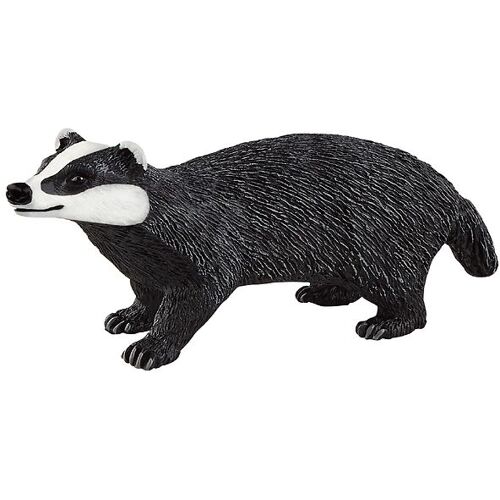 Schleich Tier - 3, 4 x 7, 8 cm - Dachs 14842 - Schleich - One Size - Spielzeugtiere