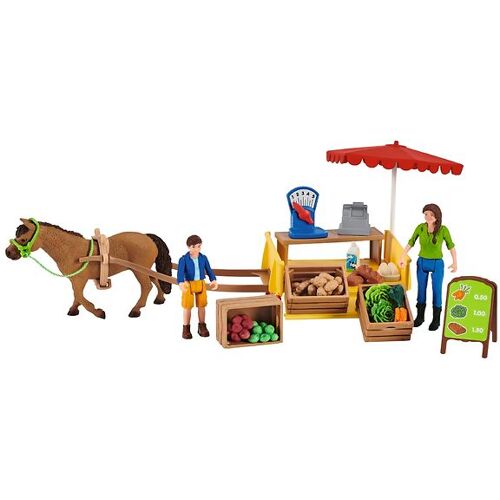 Schleich Farm World - 34 x 23 - Mobil Hof 42528 - Schleich - One Size - Spielzeugfiguren