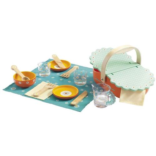 Djeco Holzspielzeug - Picknick - One Size - Djeco Spielzeug