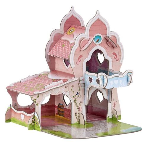 Papo Mini Isiplay Prinzessinnen-Schloss - 17 Teile - 20 cm - Papo - One Size - Spielzeug