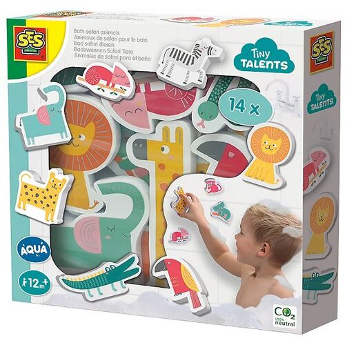 SES Creative Badespielzeug - Schaumstofftiere für die Wand - SES Creative - One Size - Badespielzeug