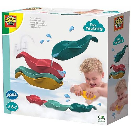 SES Creative Badespielzeug - Fish On Stripe - SES Creative - One Size - Badespielzeug