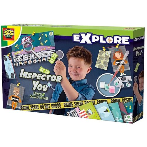 SES Creative Detective Set - Entdecken - Inspektor Sie - SES Creative - One Size - Spielzeug