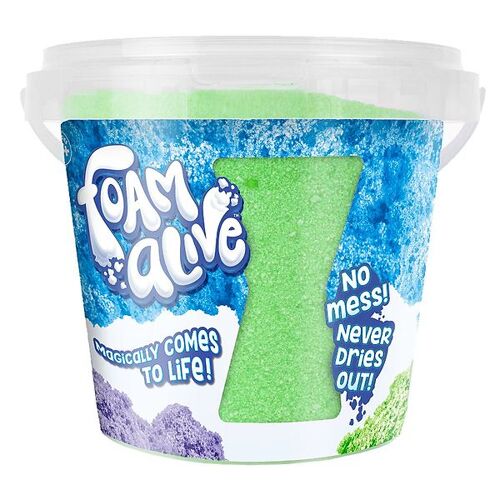 Foam Alive Eimer - 200 g - Grün - One Size - Foam Alive Spielzeug