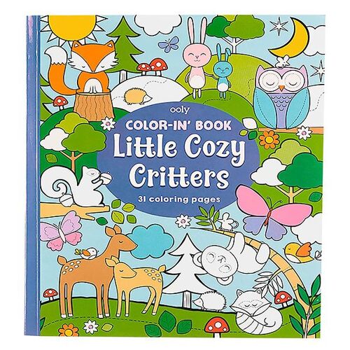 Ooly Malbuch - Little Cozy Critters - Ooly - One Size - Malbücher