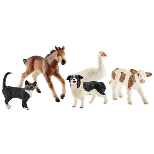 Schleich Farm World - 5 st. - Tiere 42386 - Schleich - One Size - Spielzeugtiere