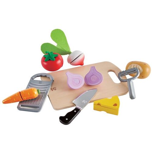 Hape Spiellebensmittel - 10 Teile - Kochen - Hape - One Size - Spiellebensmittel