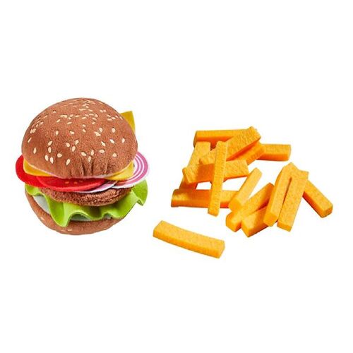 HABA Spiellebensmittel - Burger m. Pommes - HABA - One Size - Spiellebensmittel