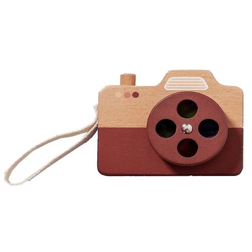 Petit Monkey Kamera - Holz - Braun - One Size - Petit Monkey Spielzeug