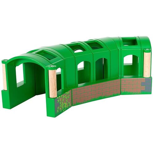 World Flexibler Tunnel - Grün 33709 - BRIO - One Size - Spielzeug